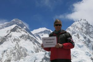 Jon Johnston on a trip to Everest in 2014.